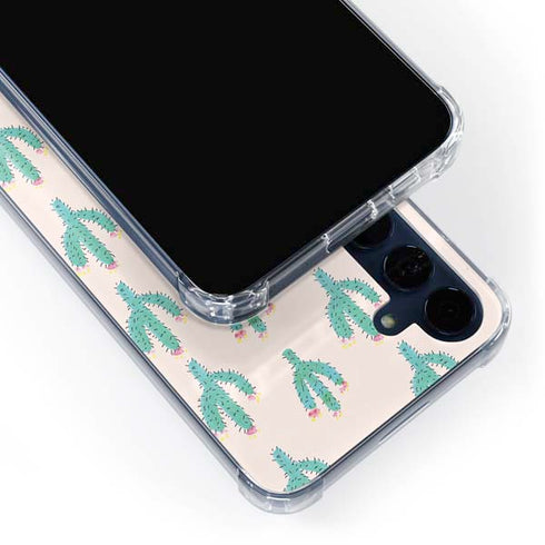 Bouffants and Broken Hearts Cacti 3 Galaxy A35 5G Clear Case